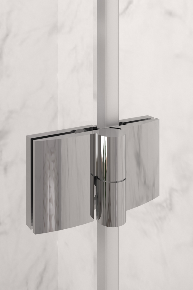 Folding door hinge