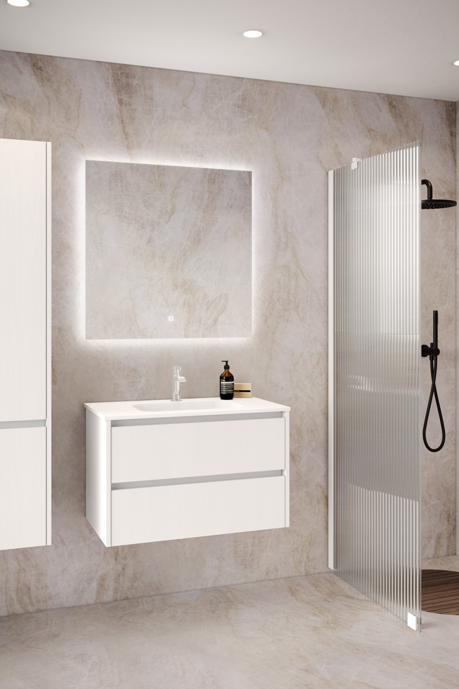 Cabinet with ceramic basin Classic K01
