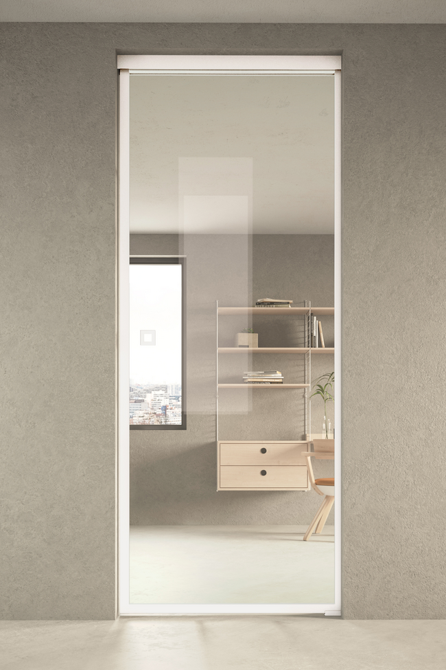 pocket door with soft closing mechanism Inne P1N New York