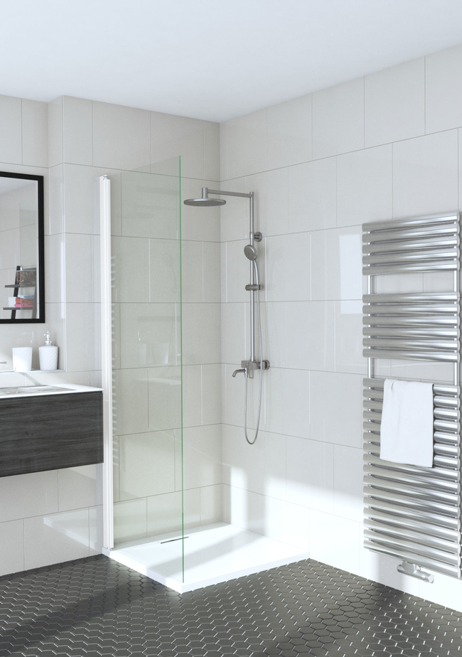 Hinged shower door Infinia 212