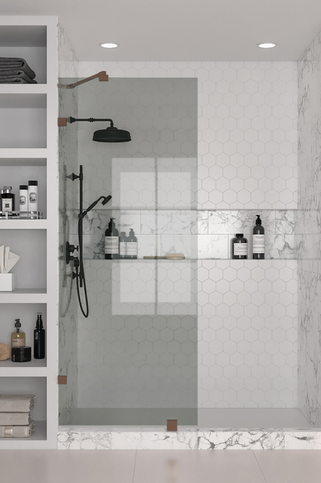 Fixed shower screen Vetro 511