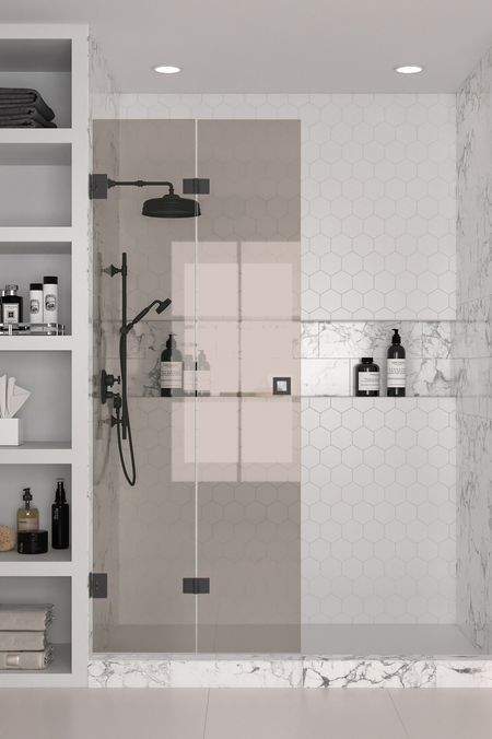 Folding shower screen Vetro 513