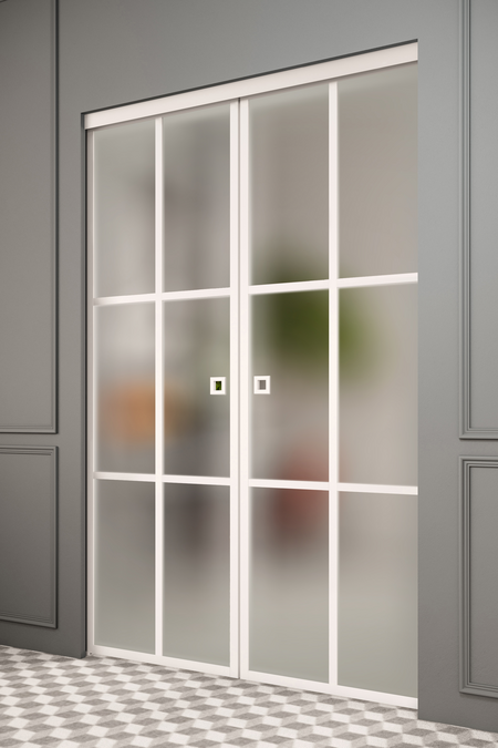 Pocketdoor pariovet soft closing -mekanismilla Inne P2P Paris